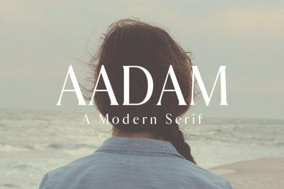 Aadam Family: A Modern Serif Font