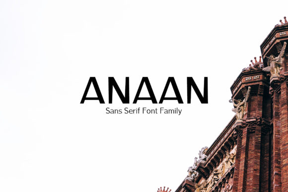 Anaan Family: A Modern Font for Business Success