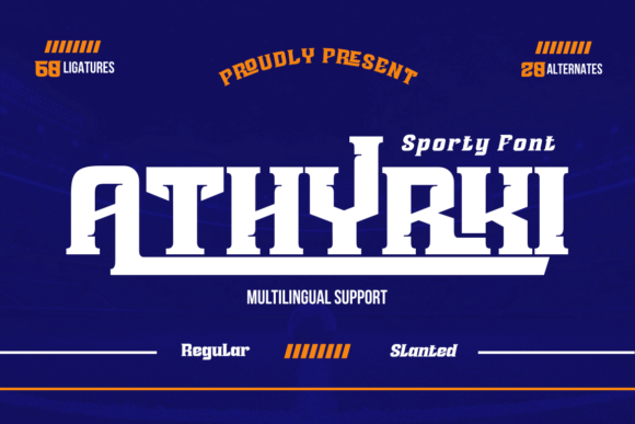 Athyrki: A Bold Serif Font for Editorial Design
