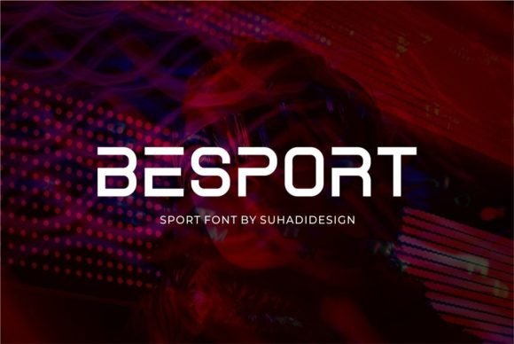 Besport: A Bold Font for Modern Campaigns
