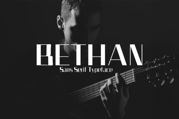 Bethan Family: A Cool, Modern Font for Daring Projects