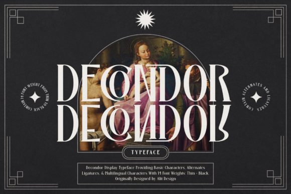 Decondor: A Serif Font for Elegant Web Design