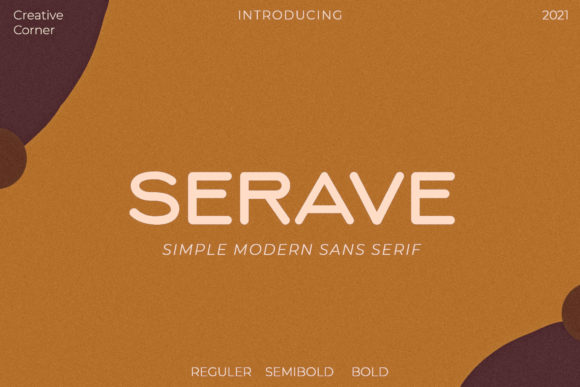 Discover Serave: A Modern Font for Elegant Design