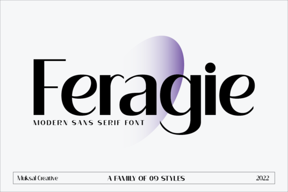 Feragie: A Modern Font for Better Reading