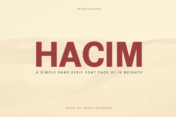 Hacim Family: A Font That Elevates Your Brand