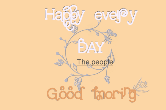 Happy Every Day Font for Web Design