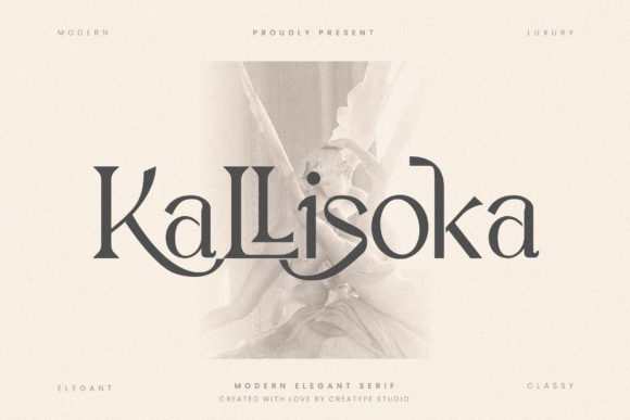 Kallisoka: A Bold Serif Font for Web Design