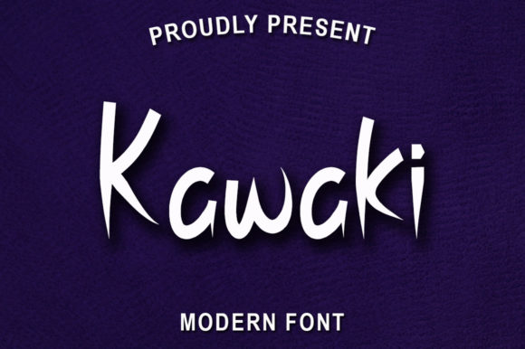 Kawaki: A Modern Handwritten Font for Crafters