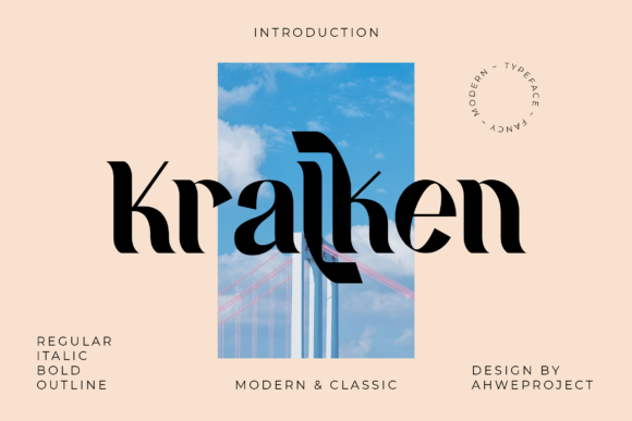 Kralken: A Premium Serif Font for Business Branding