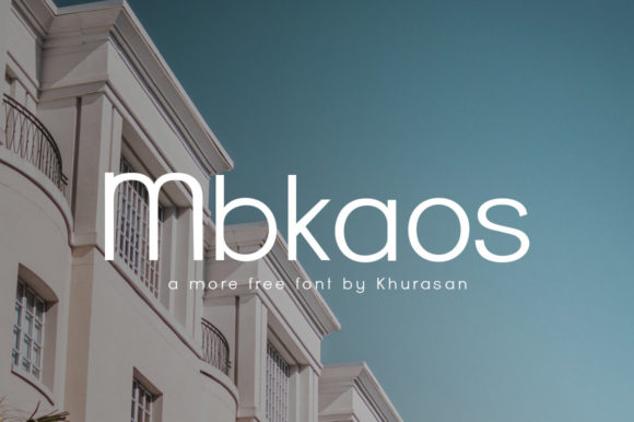 Mbkaos: A Creative Font for Real Projects