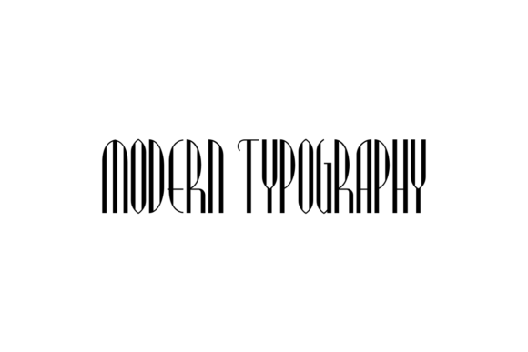 Modern Typography: A Sleek Font for Creative Projects