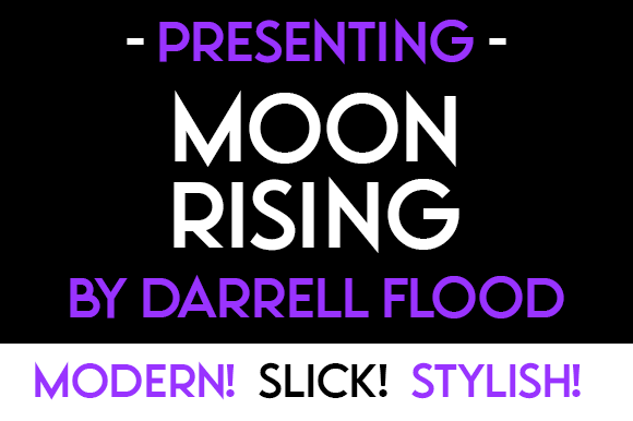 Moon Rising Font for Business