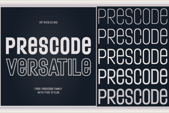 Prescode Versatile Font Review