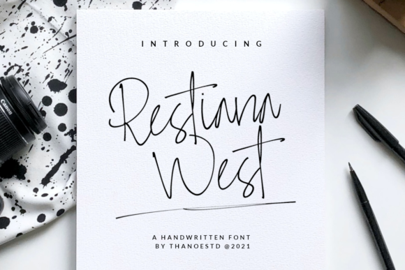 Restiana West: Elegant Script Font