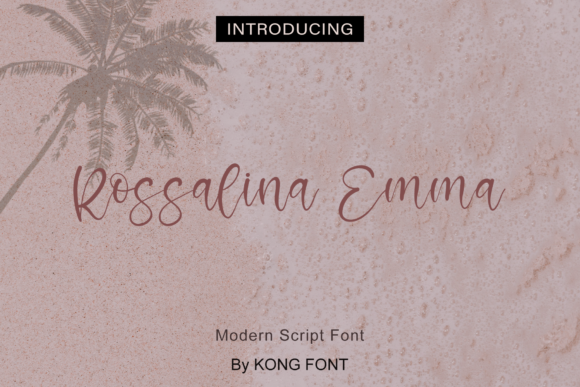 Rossalina Emma: A Playful Script Font That Cuts Through the Feed