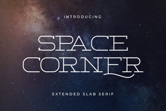 Space Corner: A Modern Slab Serif for Smart Campaigns