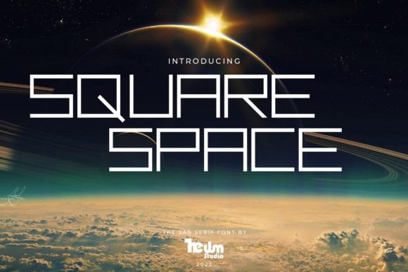 Square Space Font for Modern Design