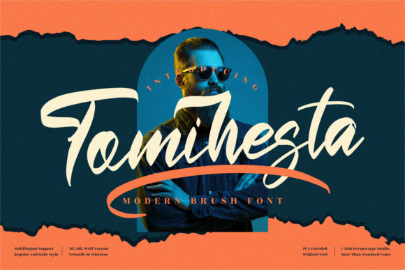 Tomihesta: Bold Script Font for Web Design