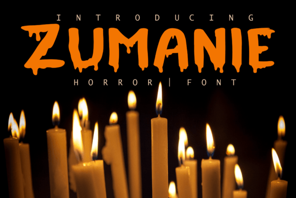 Zumanie Font: Eerie and Elegant